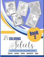 25 Coloring Selects Book 2 