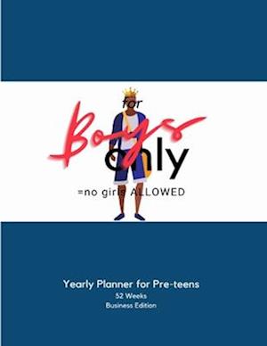 for BOYS Only: Planner