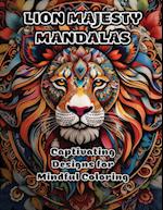 Lion Majesty Mandalas