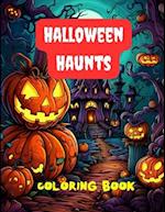 Halloween Haunts Coloring Book 