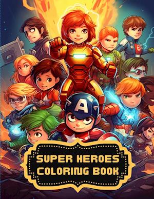 Super Heroes Coloring Book