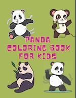 Panda coloring Book