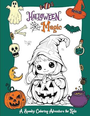 Halloween Magic: A Spooky Coloring Adventure for Kids with Creepy Halloween Monsters - Collection of Fun, Original & Unique Halloween Illustrations fo