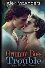Grumpy Boss Trouble: A Grumpy/Sunshine MM Sports Romance 