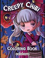 Creepy Chibi Coloring Book