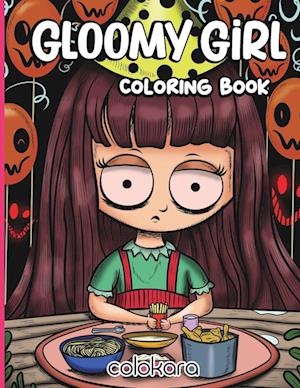 Gloomy Girl Coloring Book