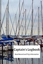 Captain's Logbook Boat Record and Trip Information