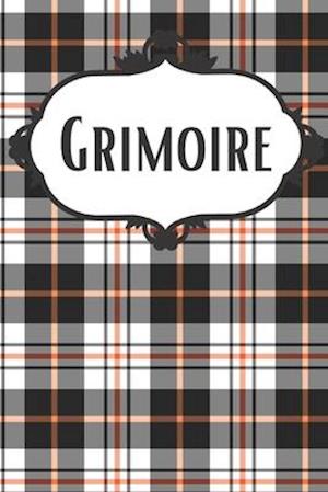 Halloween Plaid Witch Grimoire