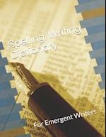 Spelling/Writing Dictionary