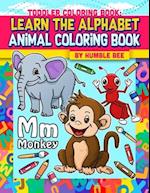 Toddler Coloring Book learn The Alphabet Animal Coloring Book