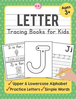 Letter Tracing Books for Kids Ages 3-5