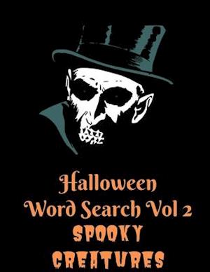 Halloween Word Search Vol 2 Spooky Creatures
