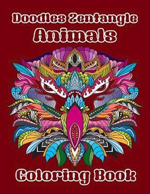 Doodles Zentangle Animals Coloring Book