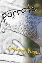 Parrot Coloring Pages