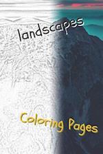 Landscape Coloring Pages