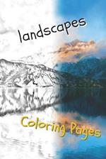 Landscape Coloring Pages