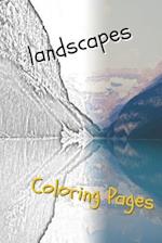 Landscape Coloring Pages