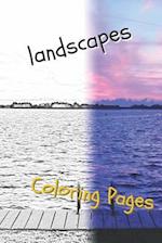 Landscape Coloring Pages