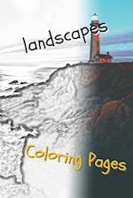 Landscape Coloring Pages