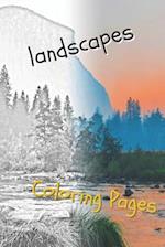 Landscape Coloring Pages