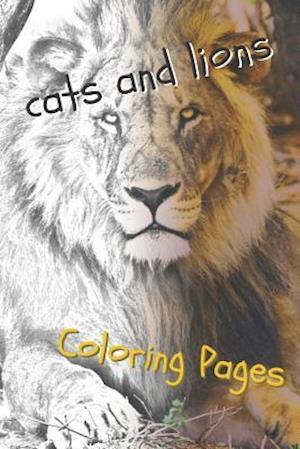 Cats and Lions Coloring Pages