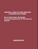 Original Cases in Sleep Medicine