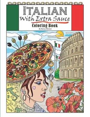 Italian With Extra Sauce Coloring Book