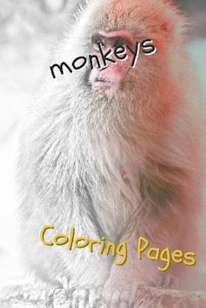 Monkeys Coloring Pages