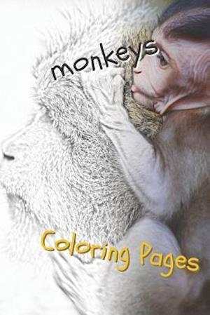 Monkeys Coloring Pages