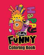 Happy Lovely Funny Coloring Book