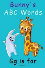 Bunny's ABC Words Gg Is for