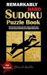 Remarkably Hard Sudoku Puzzle Book