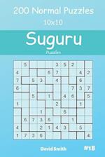 Suguru Puzzles - 200 Normal Puzzles 10x10 Vol.18