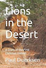 Lions in the Desert