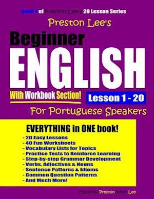 Preston Lee's Beginner English with Workbook Section Lesson 1 - 20 for Portuguese Speakers