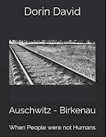 Auschwitz - Birkenau: When People were not Humans 