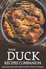 Your Duck Recipes Companion