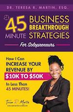 Business Breakthrough Strategies for Solopreneurs