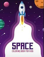 Space Coloring Book for Kids