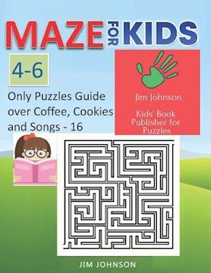 Maze for Kids 4-6 - Cool Mazes with You Wherever You Go