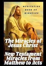 The Miracles of Jesus Christ: New Testament Miracles from Matthew to Acts 