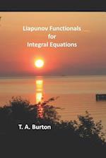 Liapunov Functionals for Integral Equations