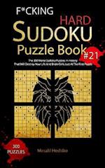 F*cking Hard Sudoku Puzzle Book #21