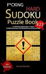 F*cking Hard Sudoku Puzzle Book #23