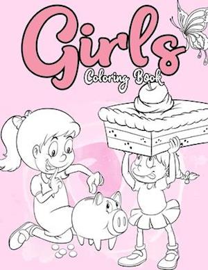 Girls Coloring Book