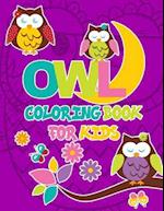 Owl Coloring Book For Kids