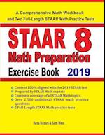 STAAR 8 Math Preparation Exercise Book