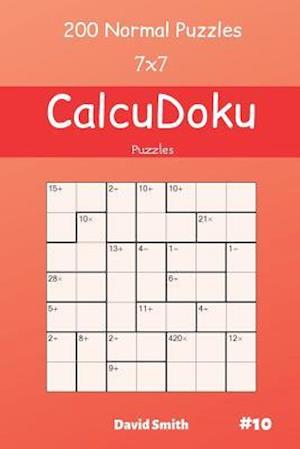 CalcuDoku Puzzles - 200 Normal Puzzles 7x7 vol.10