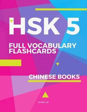 HSK 5 Full Vocabulary Flashcards Chinese Books