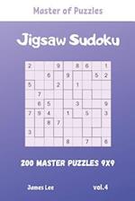 Master of Puzzles - Jigsaw Sudoku 200 Master Puzzles 9x9 vol.4